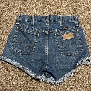 Wrangler Cut off denim jean shorts